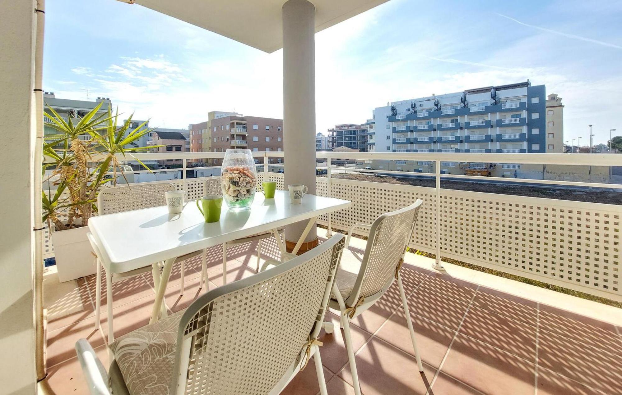 Cozy Apartment In Moncofa Playa With Kitchen Bagian luar foto